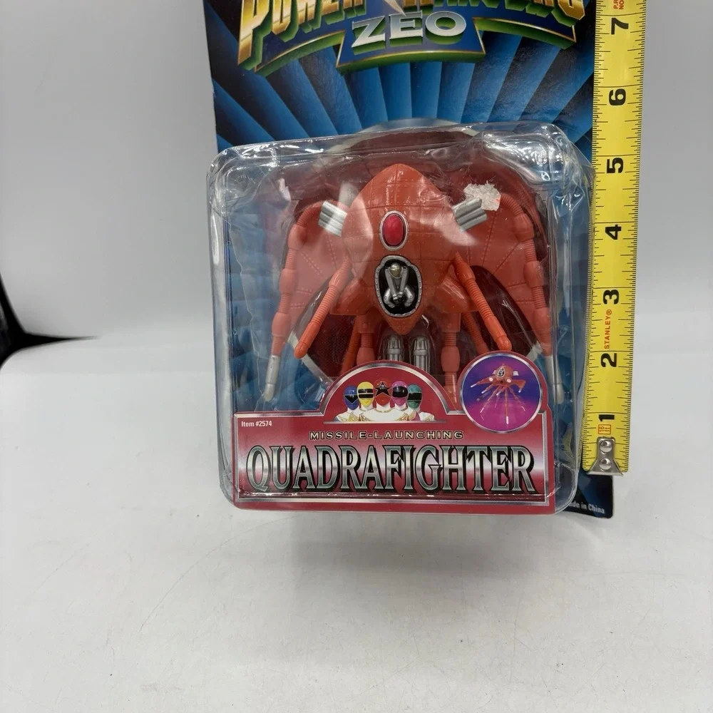 Vintage Bandai Power Rangers Zeo Missile Launching Quadrafighter 1996 MMPR